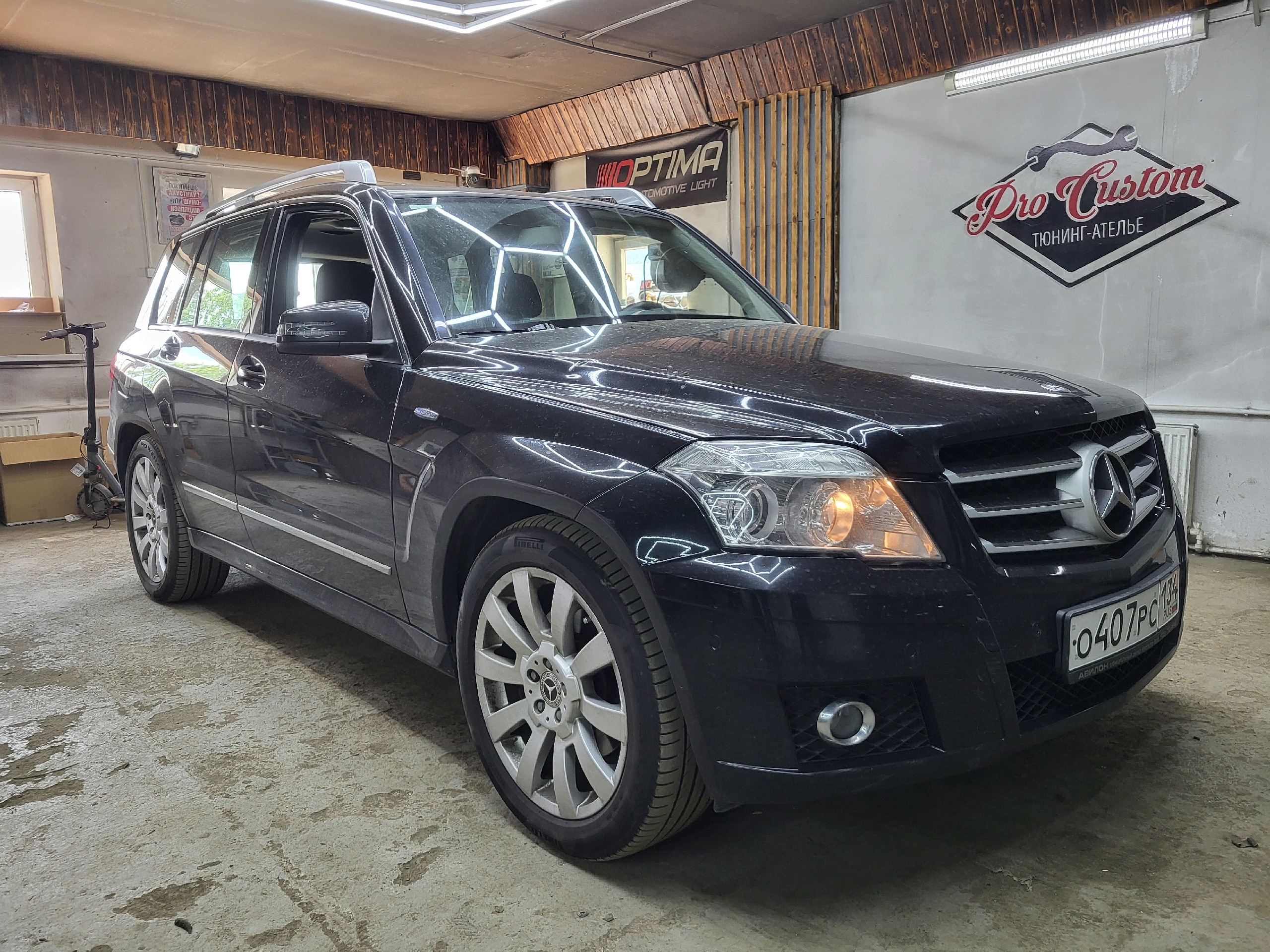 Замена линз GLK